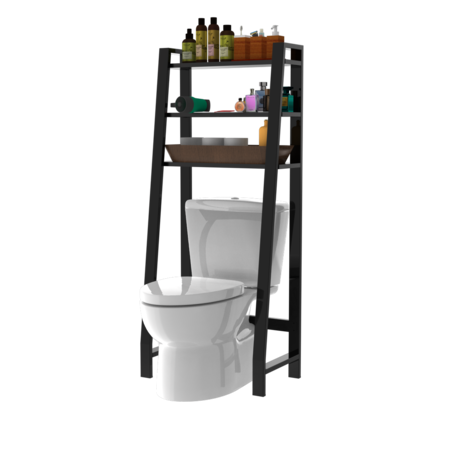 MUEBLE SOBREINODORO ESCALERA NEGRO ESI060