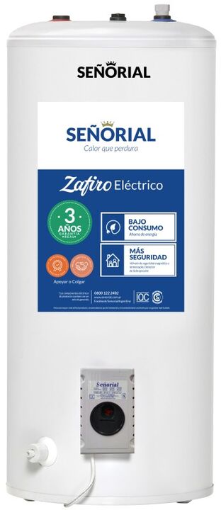 Termotanque Electrico Señorial Carga Superior 80L Tesz 95 Linea Zafiro - Vista 1