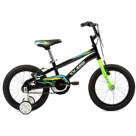Bicicleta Olmo Cross R.16" Cosmo Bold Negro/Verde 1BO10720NV