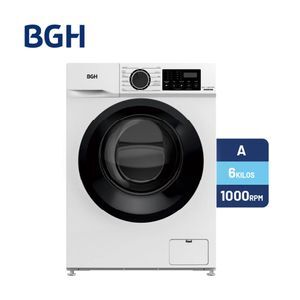 Lavarropas BGH Inverter Carga Frontal Blanco 6kg BWFE06W24AR