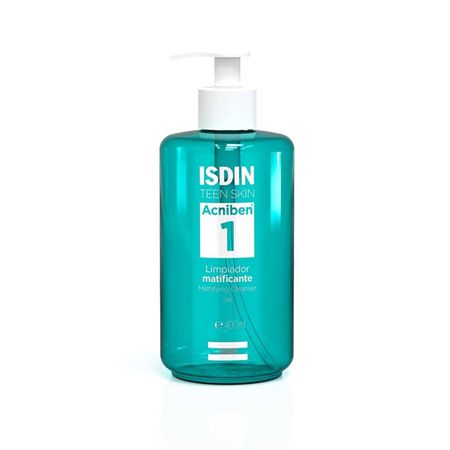 Isdin Teen Skin Acniben Gel Limpiador Matificante 400ml