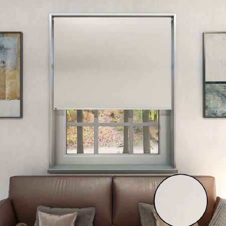CORTINA ROLLER BLACK OUT - BLANCO 1.50X1.65