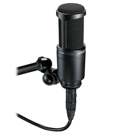 Audio-Technica AT2020. Micrófono condenser cardioide XLR. Claridad para grabar