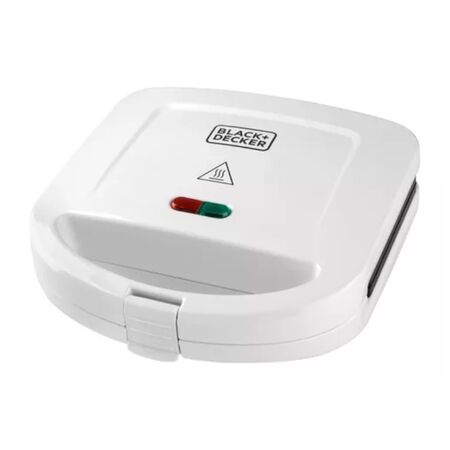SANDWICHERA BLACK&DECKER SM24520-A - BLANCA, 700W, 2 SANDWICHES