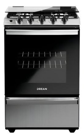 Cocina Drean Cd5614ai0 Multigas 56cm Acero Inoxidable