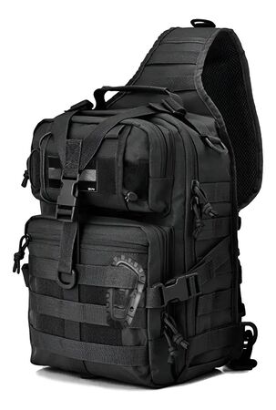Morral Bolso Tactico Roger Kossok, Moto, Viaje, Resistente 114 Liso