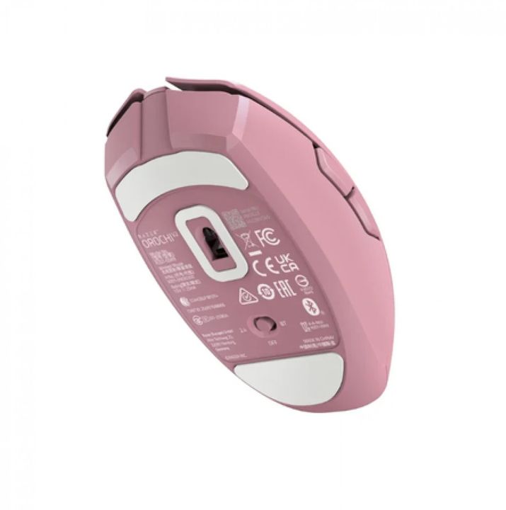 Mouse Gamer Razer Orochi V2 Hyperspeed Wirelless + BT Pink Quartz - Vista 2