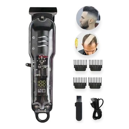 Cortadora De Pelo Afeitadora Barba Patillas Accesorios