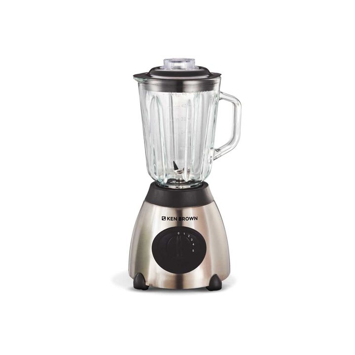 LICUADORA KEN BROWN KBL800 JARRA VIDRIO 800 WTS 1.5 LTS PICA HIELO ACERO INOX - Vista 1
