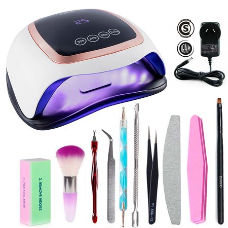 Cabina Para Uñas Gadnic Future V3 168w Uso Profesional Digital y Touch