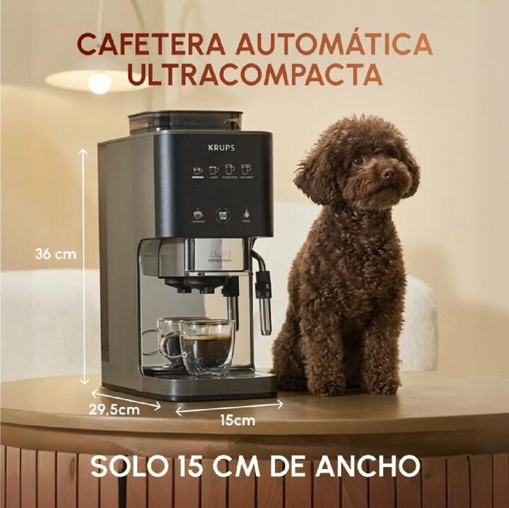 Cafetera Automática Krups SA403BE0 1370W Espresso Profesional - Vista 5