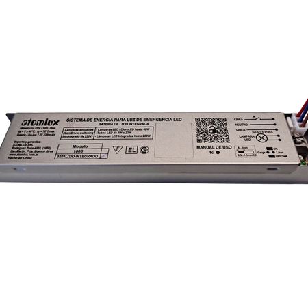 Kit De Emergencia Atomlux Sistema Universal 1601n-led