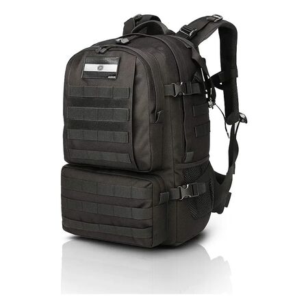 Mochila Celta Kps - Gran Capacidad - Viajes Negro Liso