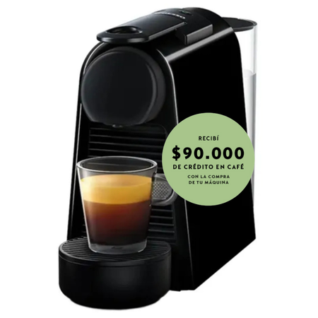 Cafetera Nespresso Essenza Mini Negra D30-AR-BK-NE-IMPO