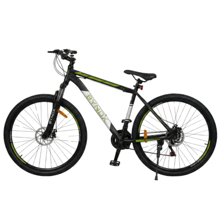 Bicicleta MTB BYNOX Summit Aluminio R29 Talle M Negro-Verde HE-MBMM29-NV
