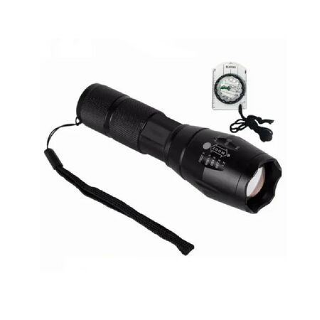Linterna Portatil Negra TM15