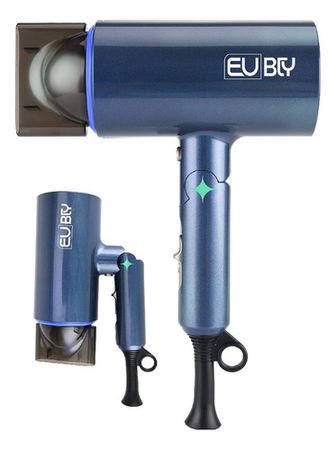 Secador De Pelo Eurobeauty Eb-hddc03i Plegable 1400w 3 Velocidades Color Azul