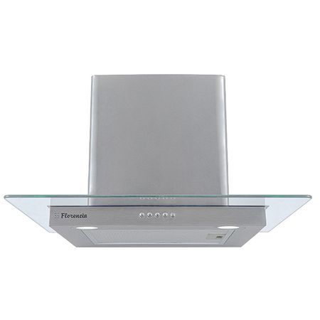 Campana Florencia 6cm Inoxidable Vidrio 750m3-h 3 Vel Luz