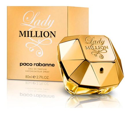 Perfume Paco Rabanne Lady Million Importado Mujer Edp 80 Ml