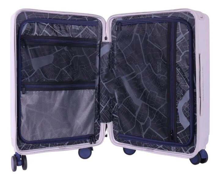 Valija Wanderlust Urban Mode Abs Silver 20 Pulg 39976 - Vista 4