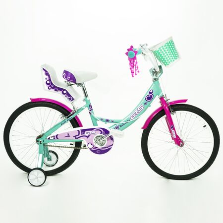 Bicicleta GTS R20 de paseo Verde