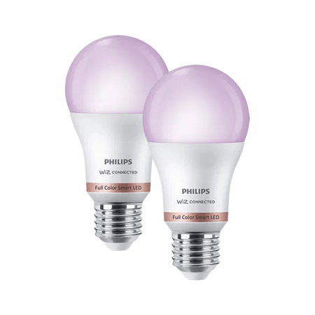 Lampara Led Inteligente Philips Wifi Smart Color E27 X2