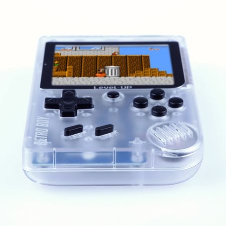 Consola LEVEL UP Retroboy Transparente