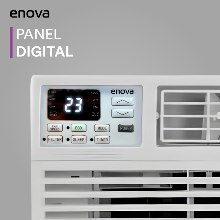 Aire Acondicionado Enova Ventana Inverter 3510W 3024 Fg Frío AEV12IF10 - Vista 7