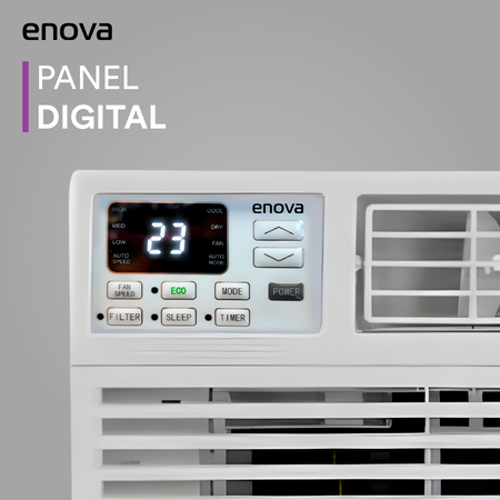 Aire Acondicionado Enova Ventana Inverter  3510W 3024 Fg Frío AEV12IF10