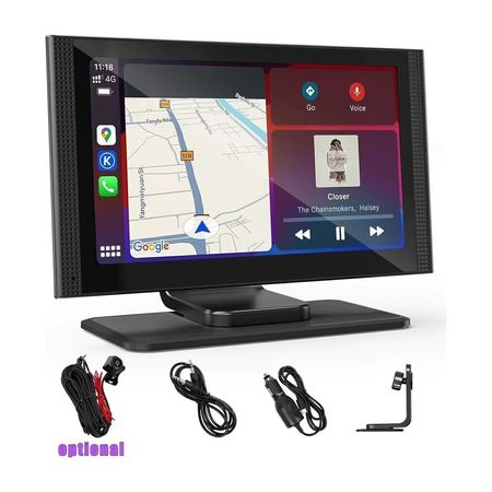 Pantalla Auto 7 pulgadas CarPlay Android Auto Inalambrico AirPlay Mirrorlink
