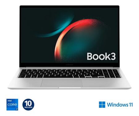 Notebook Samsung Galaxy Book3 Intel Core i7 8GB 512GB 15.6 FHD W11