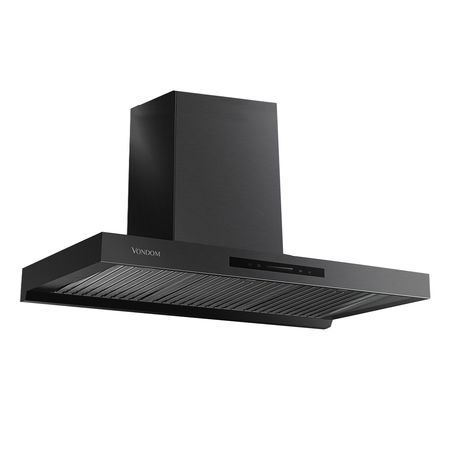 Campana de Pared Vondom Acero Inoxidable Negro 90 cm