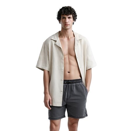 SHORT DE BAÑO LEVI NEGRO