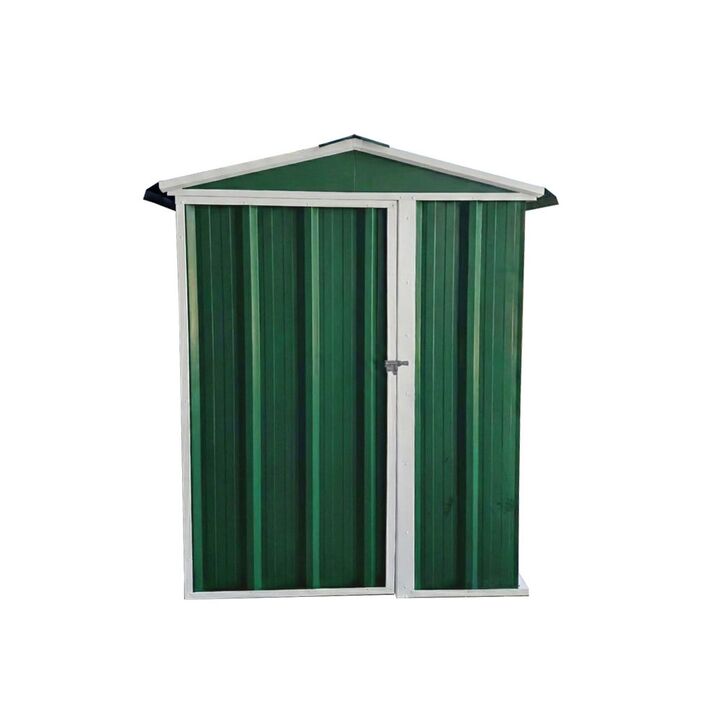 Armario Deposito Galpon de jardin Casi 150x1x2 Verde DON ACERO - Vista 1