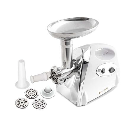 PICADORA DE CARNE SERIE DORADA SD9000 1800 WTS ACERO INOX INCLUYE ACCESORIO EMBUTIDOS