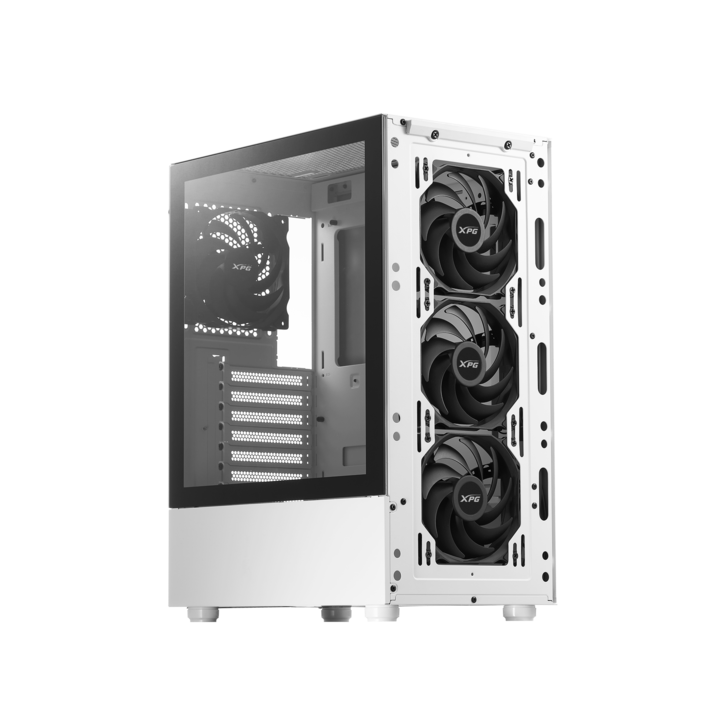 Gabinete ADATA XPG Valor Mesh Blanco Fans X4 - Vista 4