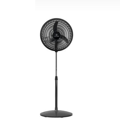 Ventilador Pie 18" 3 Aspas Negras Whitenblack - VPWB18P