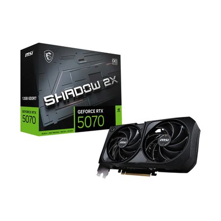 Placa de Video 12GB RTX5070 MSI Shadow 2X Oc