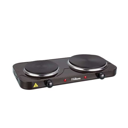 Anafe Eléctrico 2 Hornallas Liliana AA904 2500 Watts