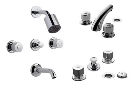 Griferia Fv Arizona Plus Kit Baño 0900.03/b1p