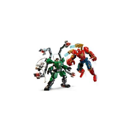 Batalla de Armaduras Roboticas Lego Spiderman vs Doc Ock 76338