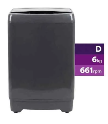 Lavarropas Automático Enova LE06S11/GR 6Kg 661Rpm Gris