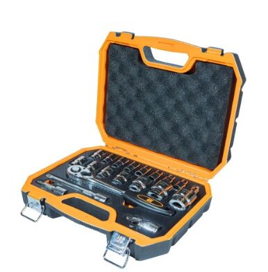 Set Crique Bocallaves 20 Piezas 1/2'' Lusqtoff L5721 Maletin