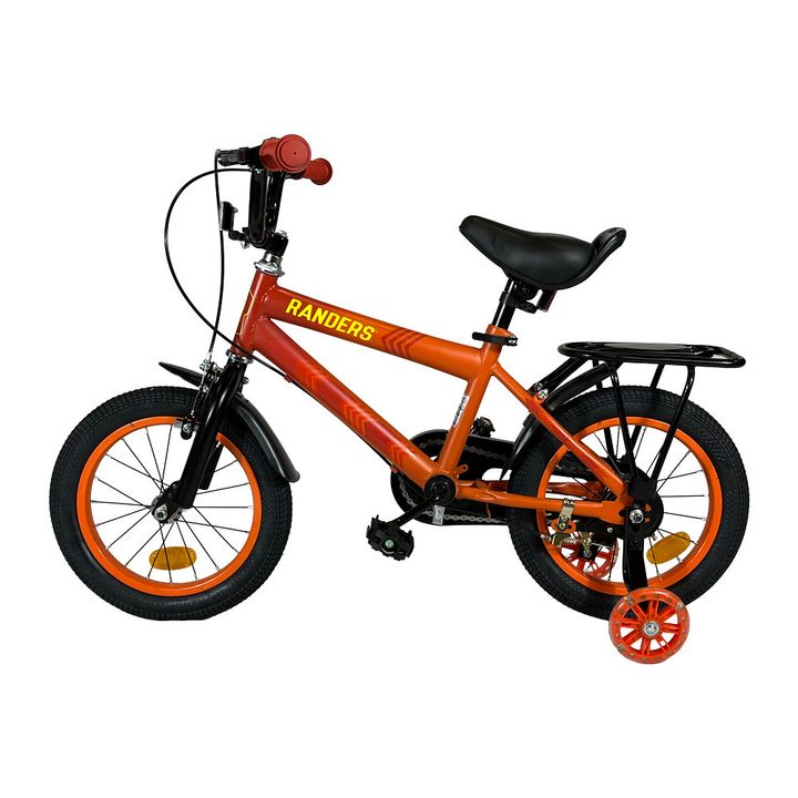 Bicicleta Randers Beater - R14 - Infantil - Rojo Mate con rueditas - Vista 2