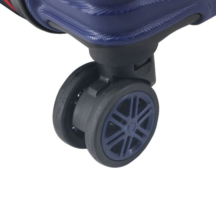 Valija Azul Carry On Unicross ABS 20 Ideal Cabina Ruedas 360° - Vista 5