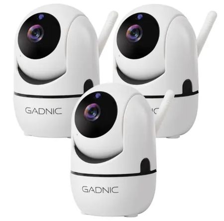 Cámaras de Seguridad Gadnic SX9 x3 IP WiFi Motorizadas Full HD Visión Nocturna