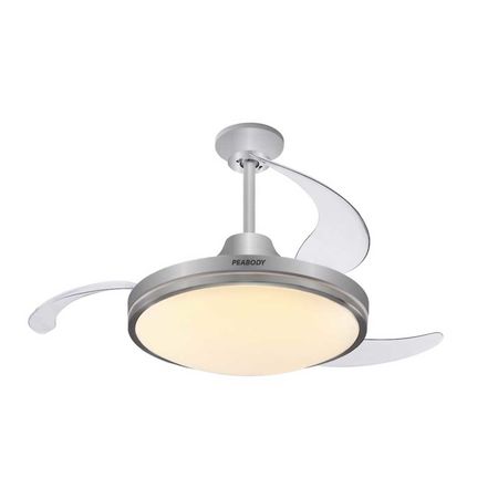 Ventilador de Techo Peabody PE-VTRDC425S 72 Watts Silver