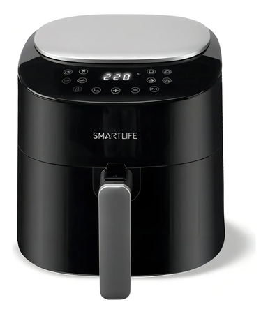 Freidora De Aire Sin Aceite Smart Life Digital Af9001 4.2 Litros