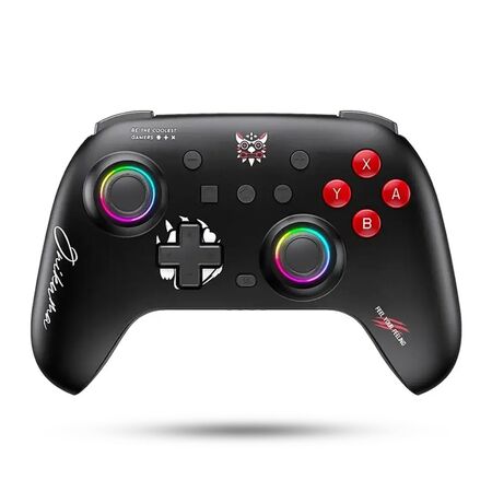 Joystick Inalambrico Onikuma C1 Bluetooth Multiplataforma Giroscopio 6 Ejes Doble Vibracion Joystick Hall