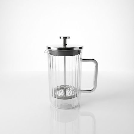 CAFETERA CON ÉMBOLO DOBLE VIDRIO 600 ML (ETXE- BV119)